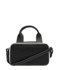 CALVIN KLEIN CONTRAST CK Mini Bag a mano, con tracolla na black - Borse Donna - 3
