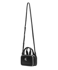 CALVIN KLEIN CONTRAST CK Mini Bag a mano, con tracolla na black - Borse Donna - 4