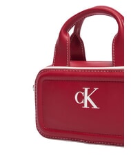 CALVIN KLEIN CONTRAST CK Mini Bag a mano, con tracolla bordeaux wine - Borse Donna - 5