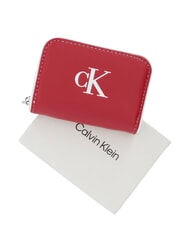 CALVIN KLEIN CONTRAST CK Portafoglio Small bordeaux wine - Portafogli Donna - 4