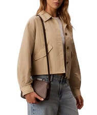 CALVIN KLEIN COATED EMBLEM Mini Bag a tracolla - Borse Donna