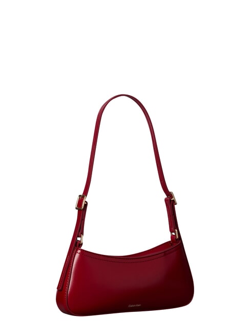 HARDWARE MONOGRAM Borsa a spalla bordeaux wine - Borse Donna