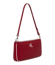 CALVIN KLEIN CONTRAST CK Borsa a spalla bordeaux wine - Borse Donna - 2