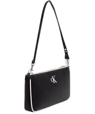 CALVIN KLEIN CONTRAST CK Borsa a spalla na black - Borse Donna - 2