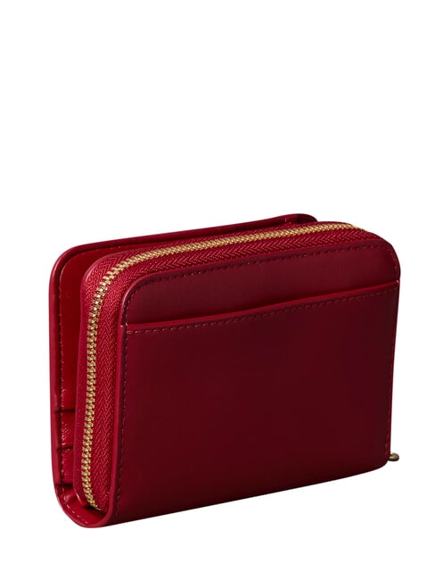 HARDWARE MONOGRAM Portafoglio in pelle bordeaux wine - Portafogli Donna
