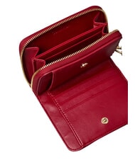 CALVIN KLEIN HARDWARE MONOGRAM Portafoglio in pelle bordeaux wine - Portafogli Donna - 3