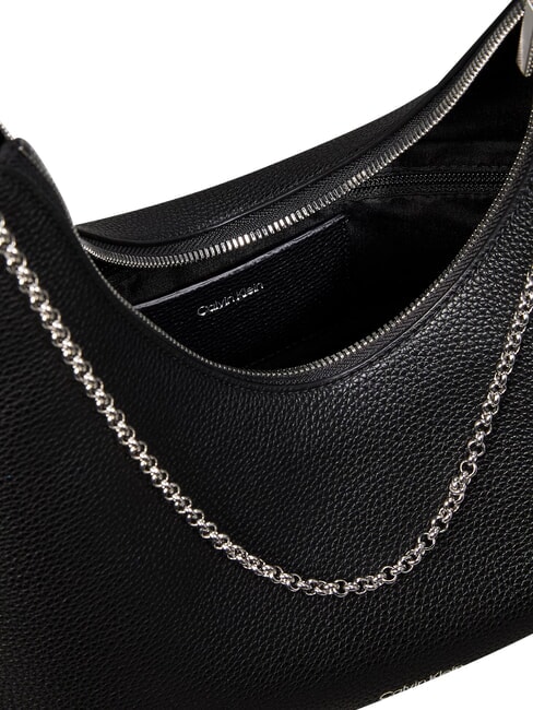 EMBLEM HW Borsa a spalla na black - Borse Donna