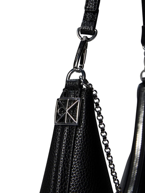 EMBLEM HW Borsa a spalla na black - Borse Donna