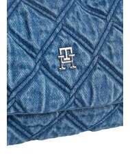 TOMMY HILFIGER TH FEMININE Borsa a spalla in denim denim - Borse Donna - 5