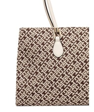 TOMMY HILFIGER TH GRACE Borsa a spalla neutral mono - Borse Donna - 3