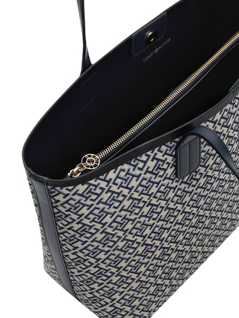 TH ICON Shopper a spalla blue mono - Borse Donna