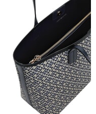 TOMMY HILFIGER TH ICON Shopper a spalla blue mono - Borse Donna - 4