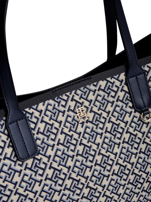 TH ICON Shopper a spalla blue mono - Borse Donna