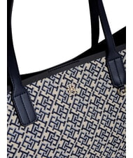 TOMMY HILFIGER TH ICON Shopper a spalla blue mono - Borse Donna - 5