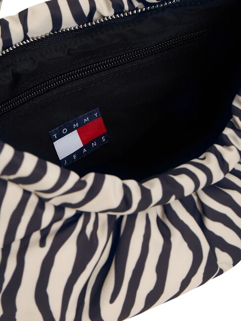 TJW ICON Borsa a spalla newsprint zebra print - Borse Donna