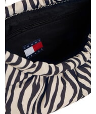 TOMMY HILFIGER TJW ICON Borsa a spalla newsprint zebra print - Borse Donna - 4