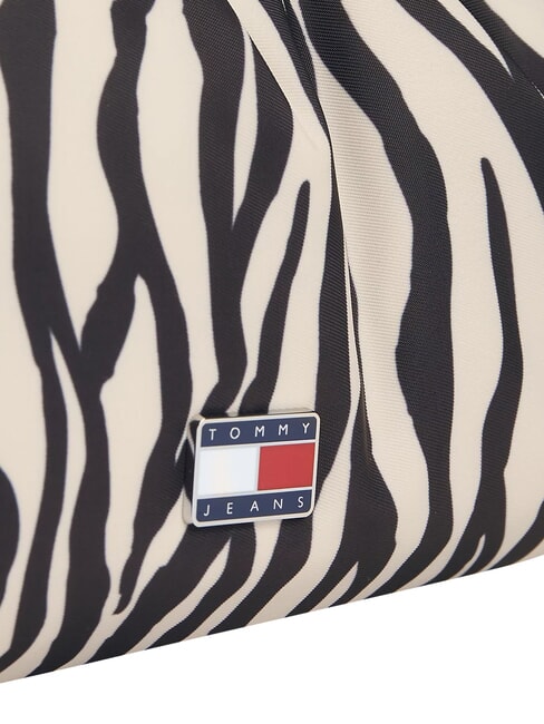 TJW ICON Borsa a spalla newsprint zebra print - Borse Donna