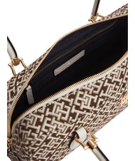 TOMMY HILFIGER TH GRACE Borsa a bauletto, a spalla neutral mono - Borse Donna - 4