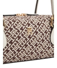 TOMMY HILFIGER TH GRACE Borsa a bauletto, a spalla neutral mono - Borse Donna - 5