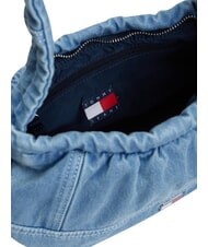 TOMMY HILFIGER TJW ICON Borsa a spalla in cotone denim - Borse Donna - 4