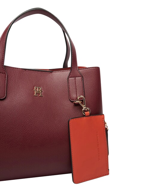 TH ICON Borsa a mano, con tracolla velvet maroon - Borse Donna