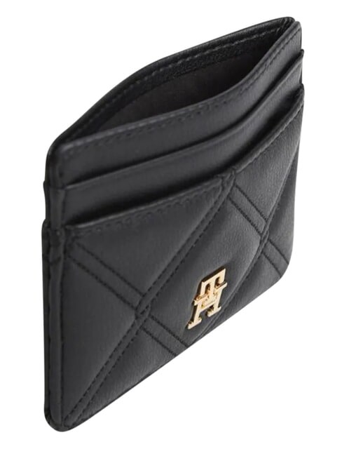 TH FEMININE Portacard piatto black - Portafogli Donna