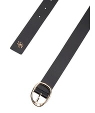TOMMY HILFIGER TH SCULPT Cintura in pelle black - Cinture - 2