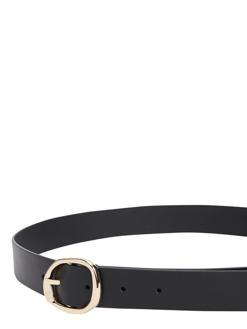 TH SCULPT Cintura in pelle black - Cinture