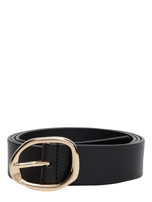 TH SCULPT Cintura in pelle black - Cinture