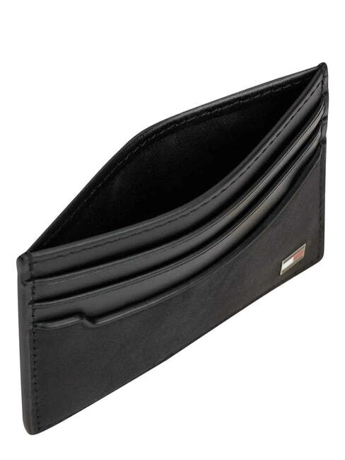 TH SOHO Portacard piatto in pelle black - Portafogli Uomo