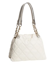 TOMMY HILFIGER TH FEMININE Borsa trapuntata, a spalla soft cream - Borse Donna - 3