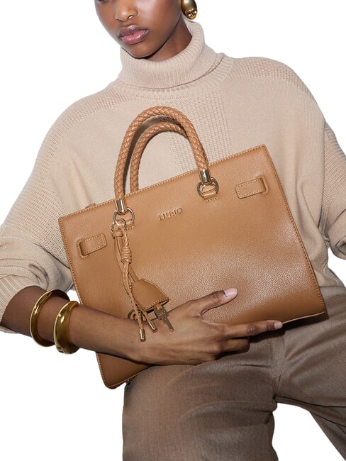 MANHATTAN Borsa shopping a mano, con tracolla suede - Borse Donna
