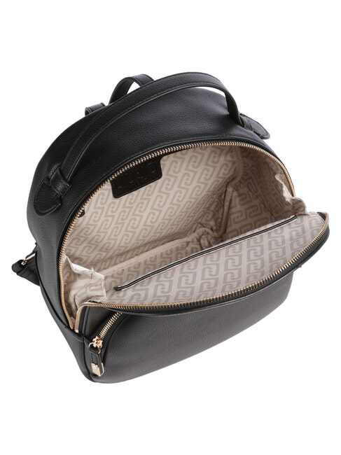 MANHATTAN Zaino con tasca frontale NERO - Borse Donna