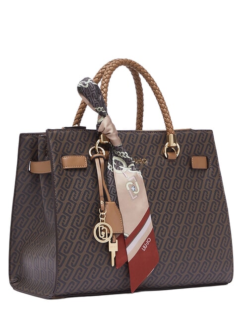 MANHATTAN Borsa shopping a mano, con tracolla suede - Borse Donna