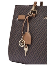 LIUJO MANHATTAN Borsa shopping a mano, con tracolla suede - Borse Donna - 5