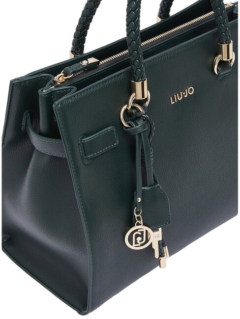 MANHATTAN Borsa shopping a mano, con tracolla foresta - Borse Donna