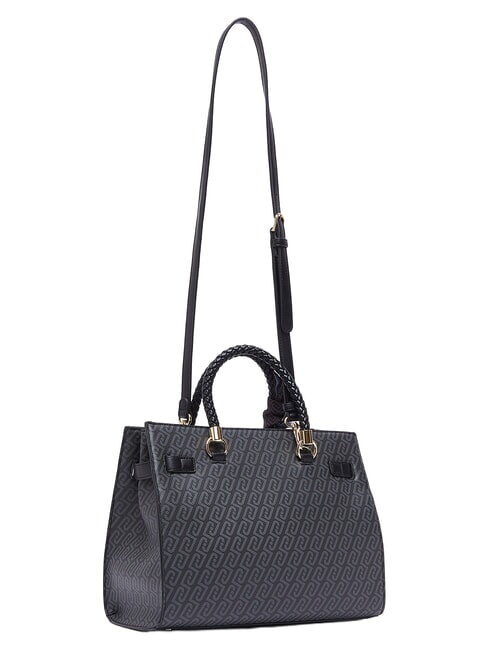 MANHATTAN Borsa shopping a mano, con tracolla NERO - Borse Donna