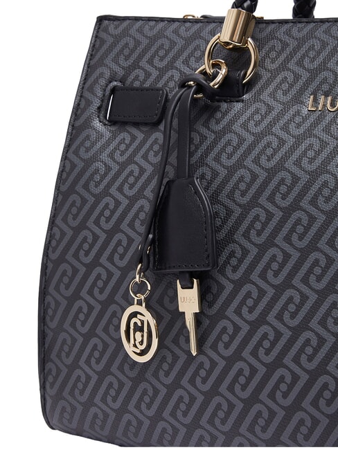 MANHATTAN Borsa shopping a mano, con tracolla NERO - Borse Donna