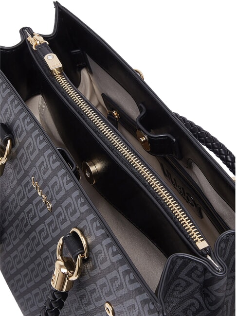 MANHATTAN Borsa shopping a mano, con tracolla NERO - Borse Donna