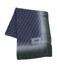 LIUJO LOGO Sciarpa con logo foresta - Sciarpe - 3