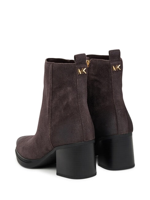 LEX Stivaletti in pelle suede chocolate - Scarpe Donna
