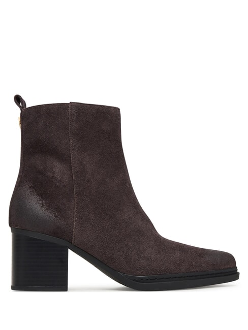 LEX Stivaletti in pelle suede chocolate - Scarpe Donna