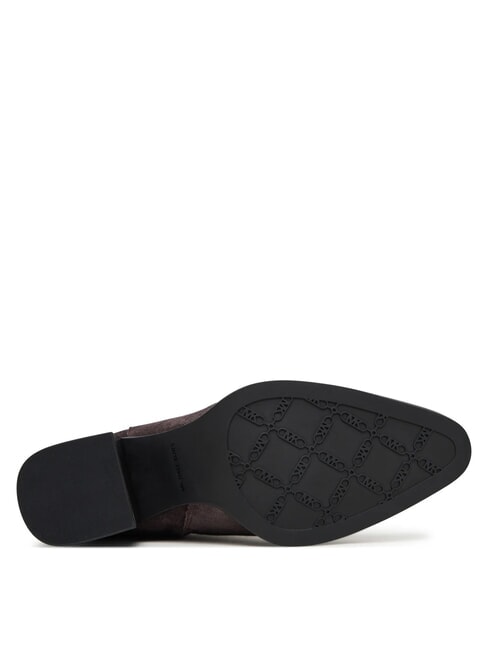LEX Stivaletti in pelle suede chocolate - Scarpe Donna
