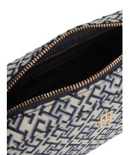 TOMMY HILFIGER TH GRACE Mini Bag a tracolla blue mono - Borse Donna - 4