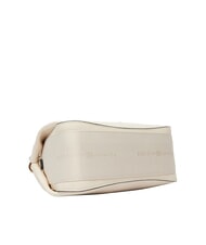 TOMMY HILFIGER TH LOGOTAPE Borsa a bauletto a mano, con tracolla soft cream - Borse Donna - 4