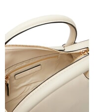 TOMMY HILFIGER TH LOGOTAPE Borsa a bauletto a mano, con tracolla soft cream - Borse Donna - 5