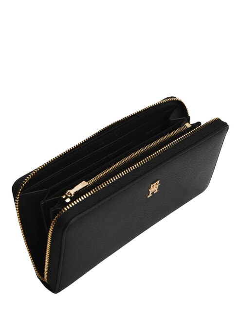 TH ICON Portafoglio grande, ziparound black - Portafogli Donna