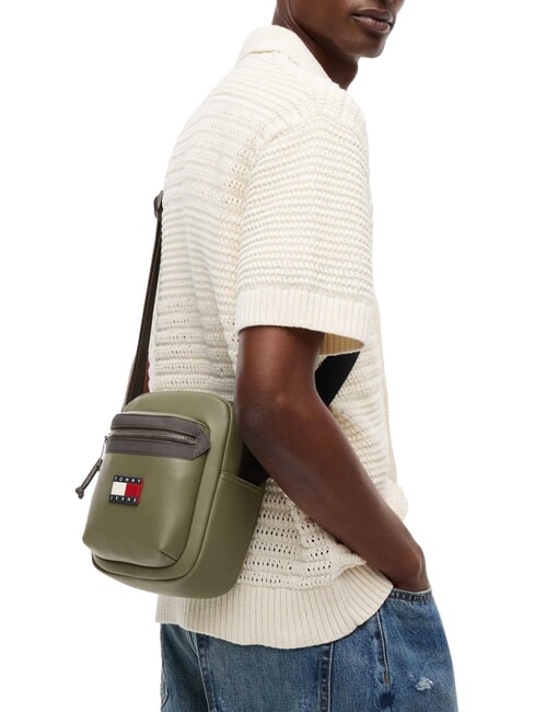 TJM ELEVATED Borsello spanish olive - Tracolle Uomo