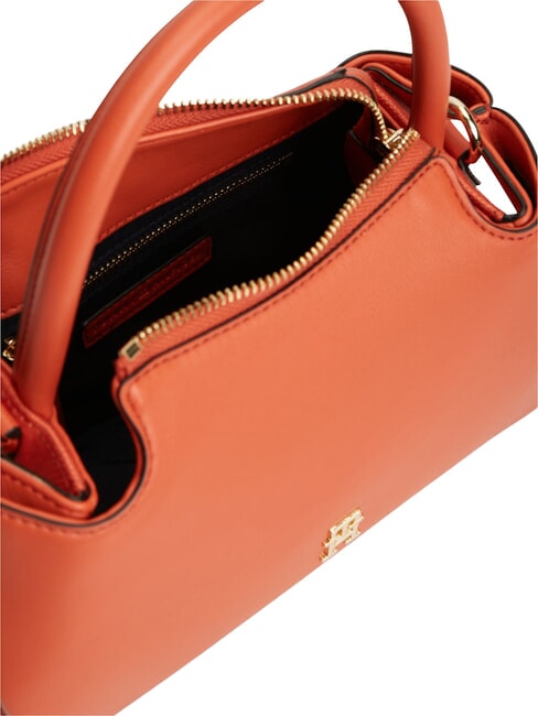TH LOGOTAPE Borsa a bauletto a mano, con tracolla rustic clay - Borse Donna