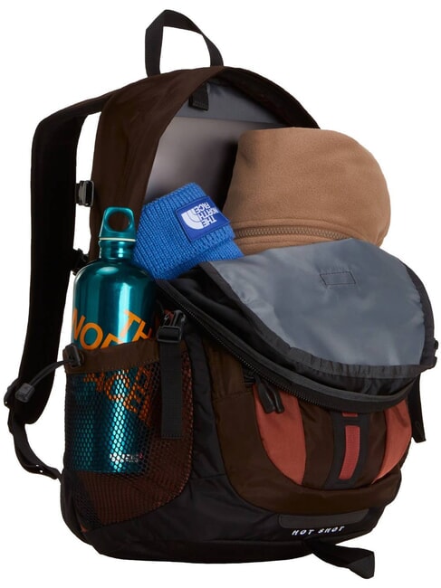 HOT SHOT Zaino da viaggio e porta PC darkchestnut/coppersilt/tnfblack - Zaini Scuola & Tempo Libero